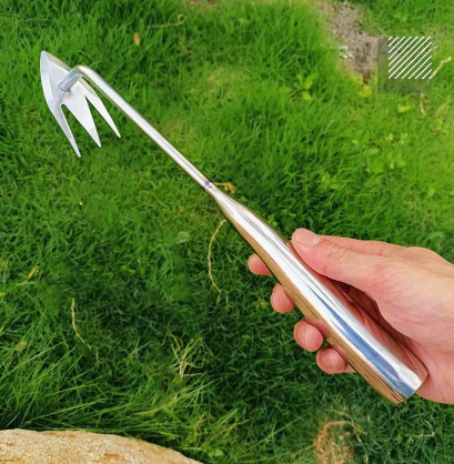 Stainless steel weeding tool