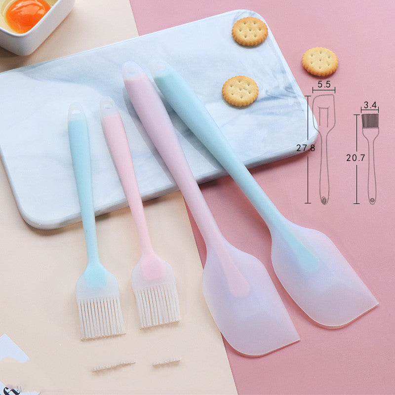 Silicone spatula baking tool set