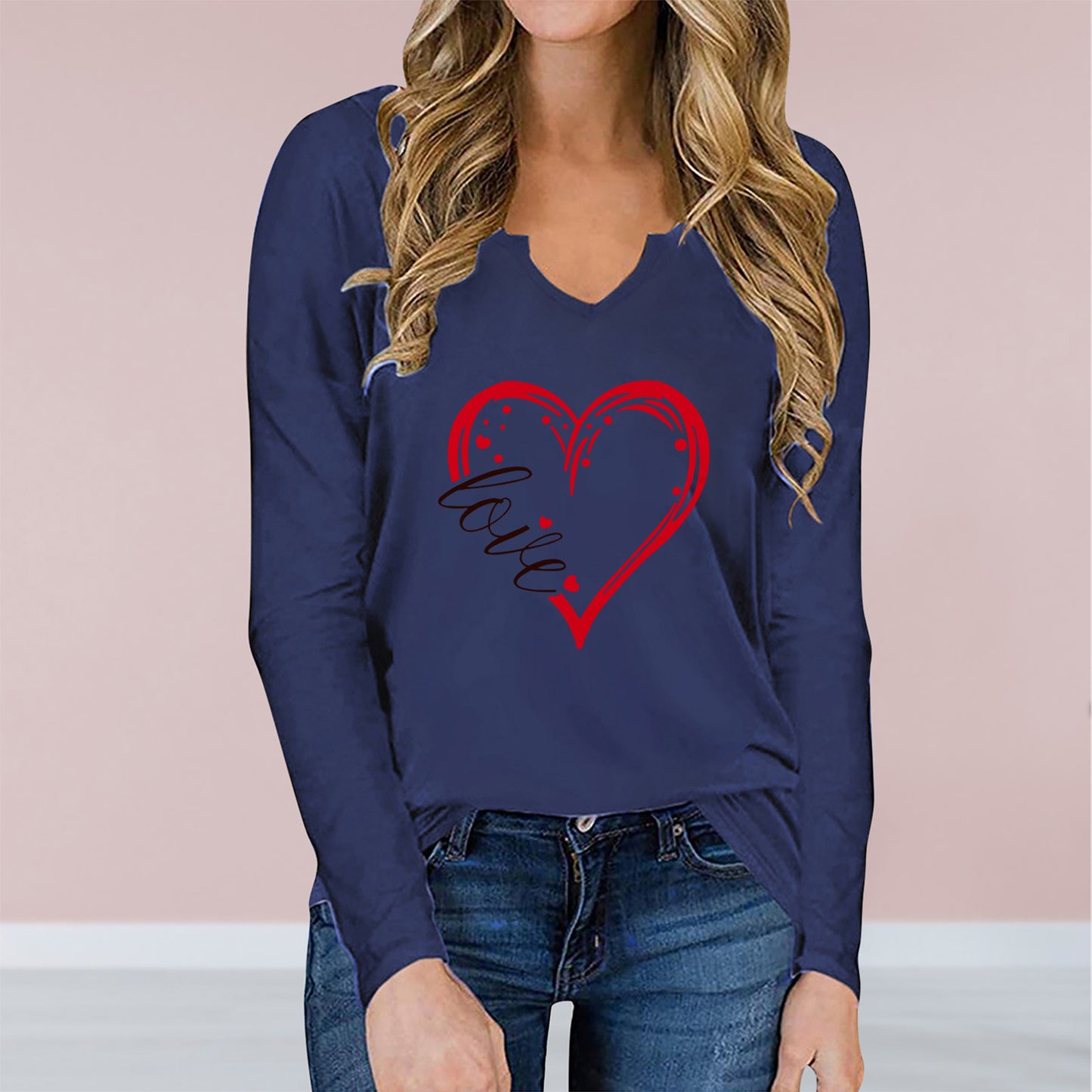 Valentines Day Printed Tshirt