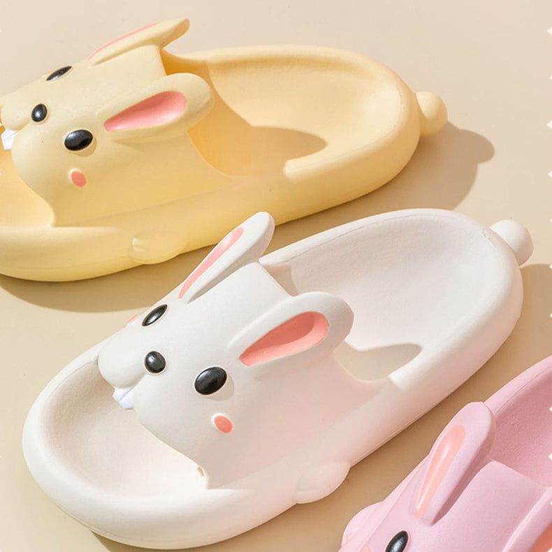 Cute Rabbit Slippers For Kids Women