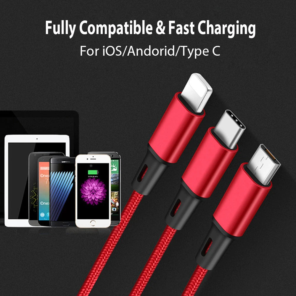 3 In 1 USB Cable