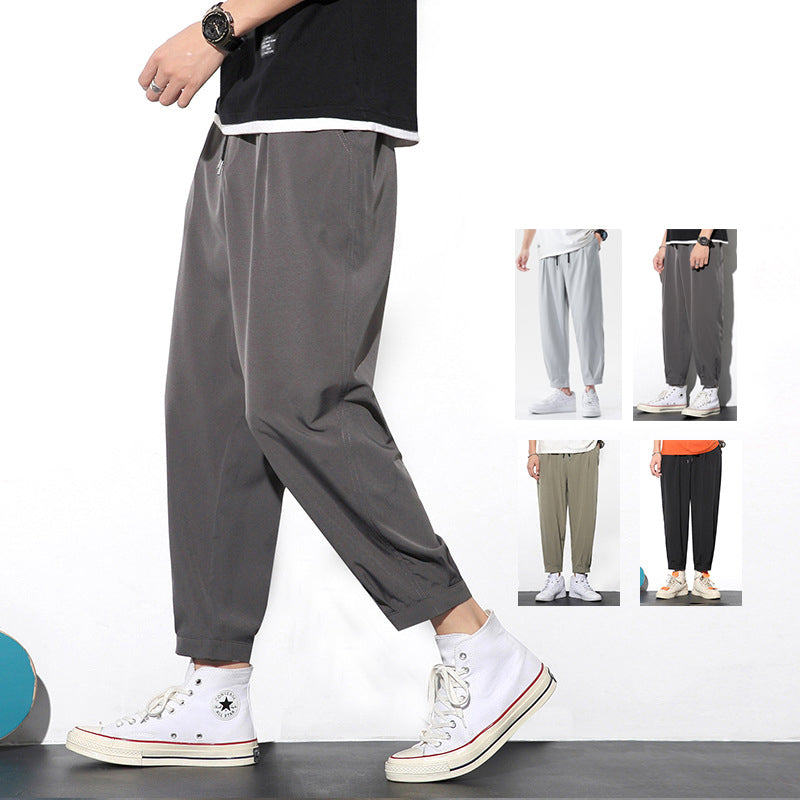 Summer Casual Drawstring Pants