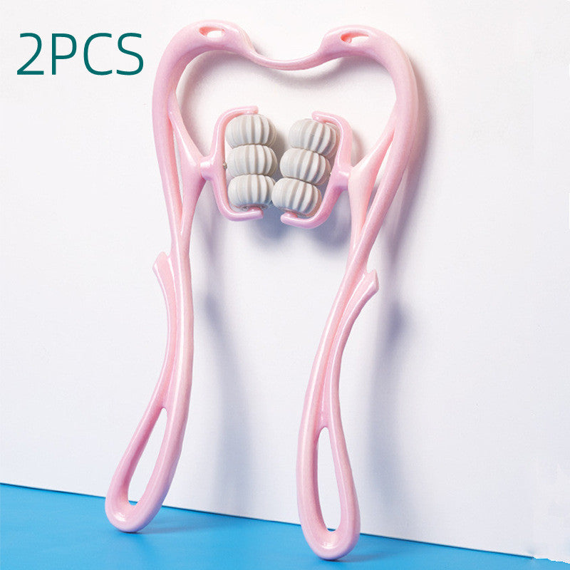 Multifunctional wheel Neck Massager