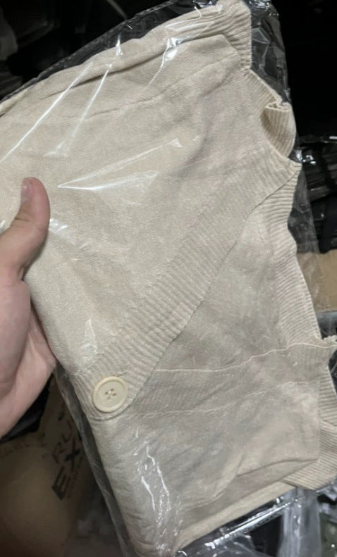 High Waist Long Sleeve Shawl