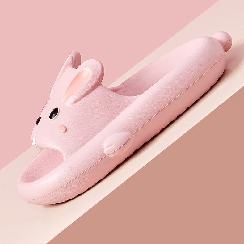 Cute Rabbit Slippers For Kids Women