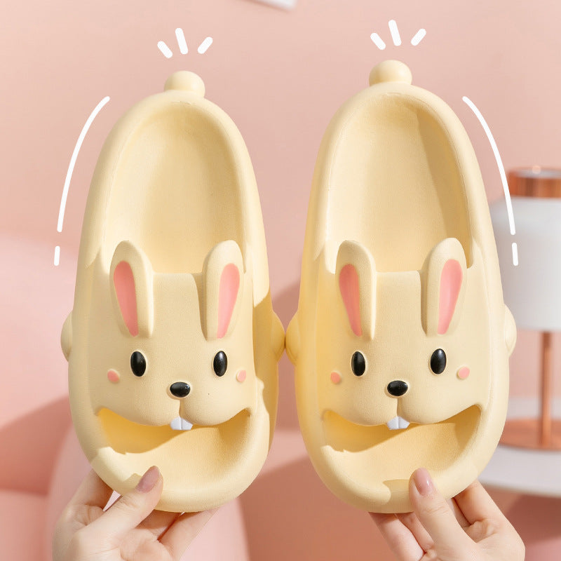 Cute Rabbit Slippers For Kids Women