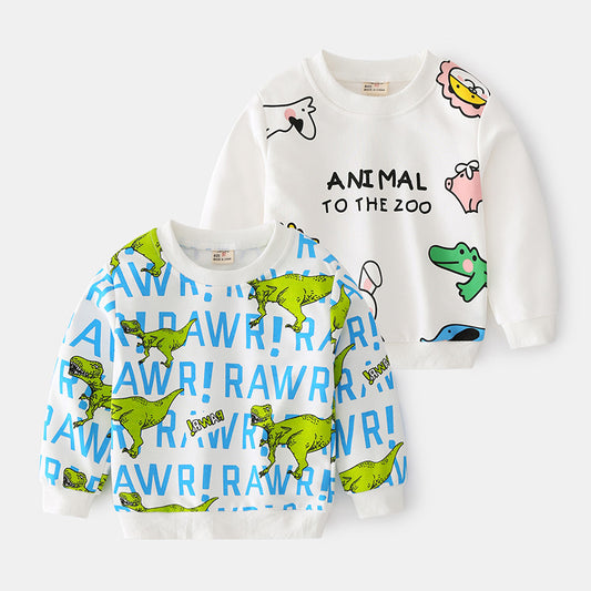 Cartoon Trend Soft Childrens  Sweater