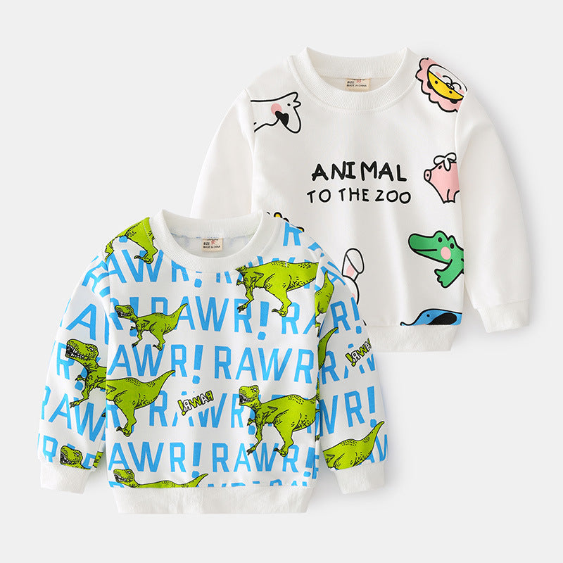 Cartoon Trend Soft Childrens  Sweater