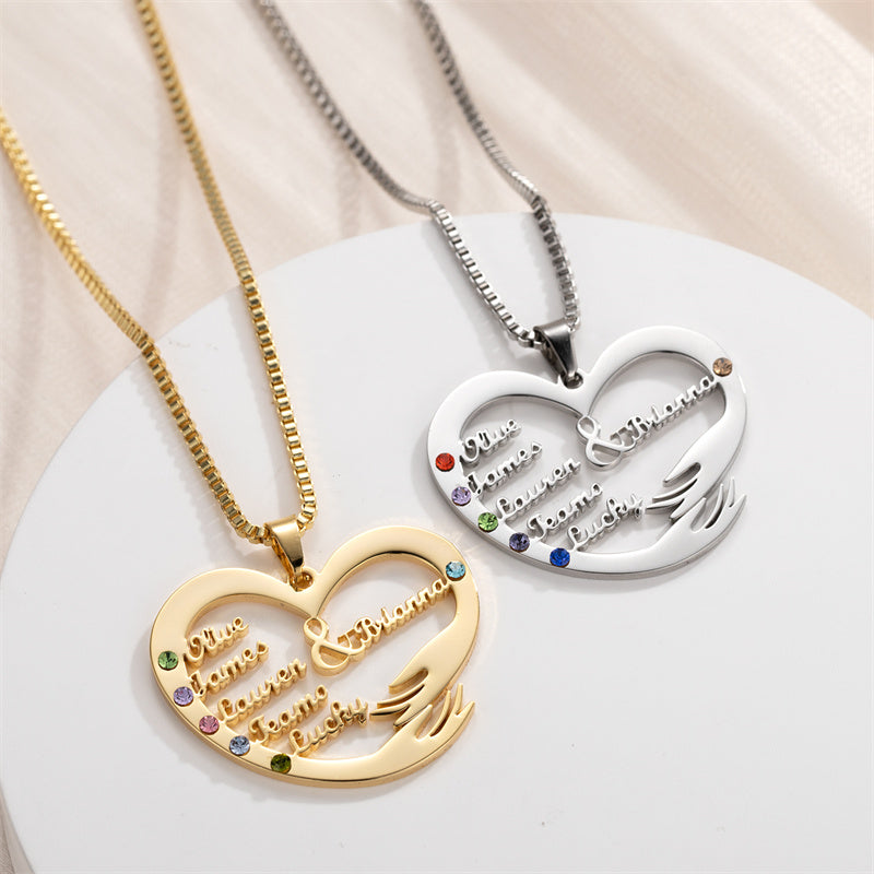 Heart-shaped Pendant Necklace
