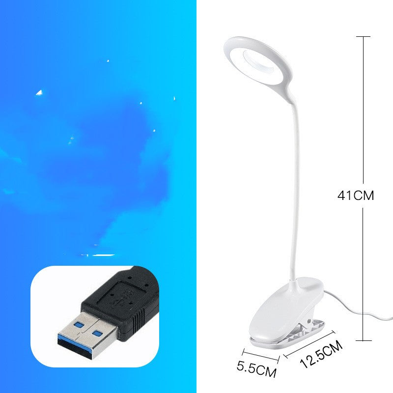 Clip lamp adjustable °360 rechargeable