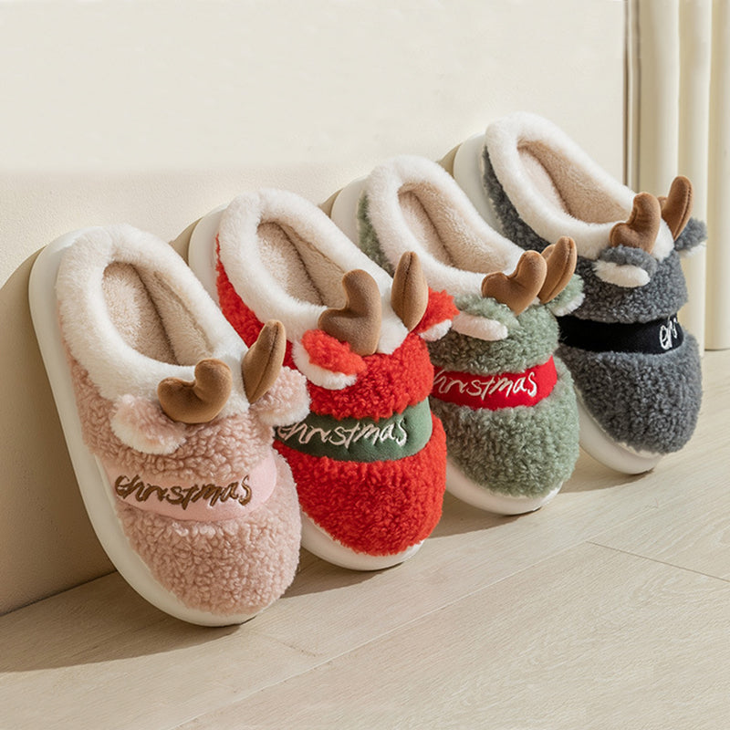 Christmas Shoes Winter Home Slippers