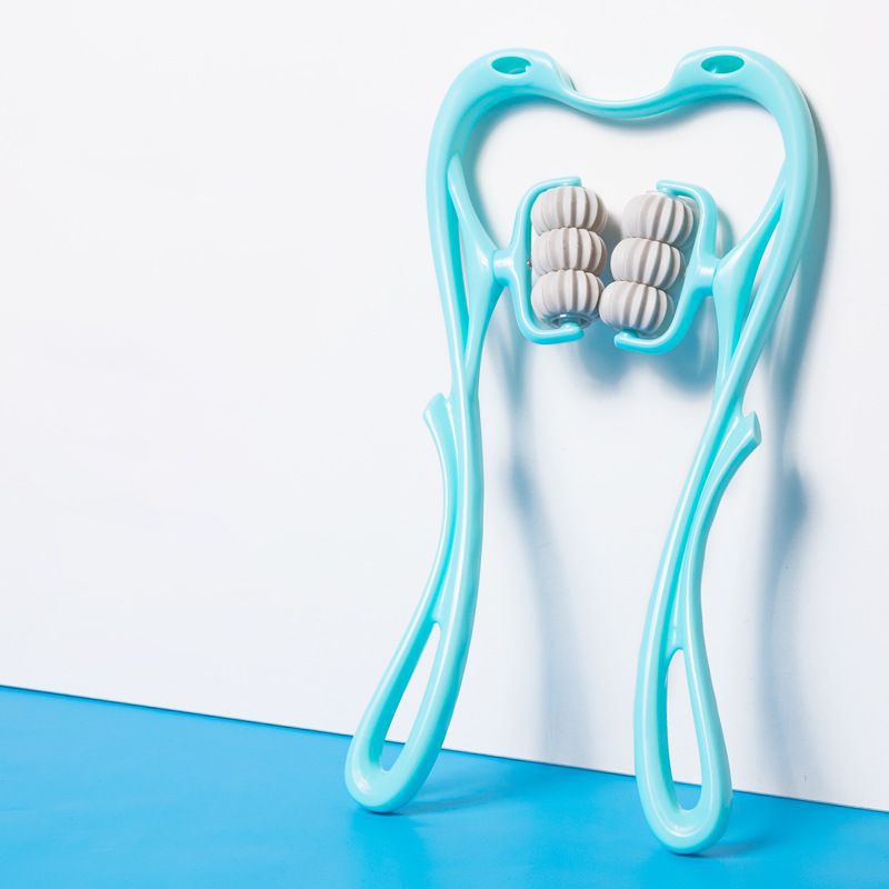 Multifunctional wheel Neck Massager