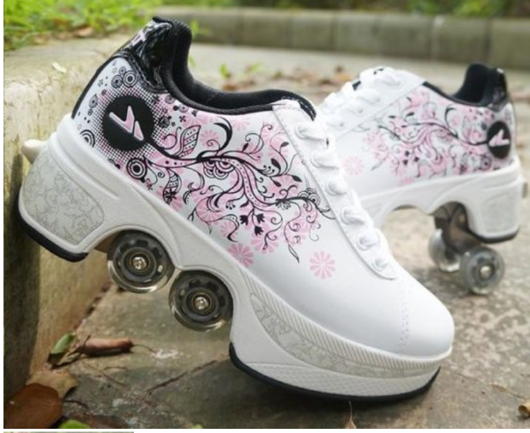 Childrens Heelys Single And Double Roller Skates