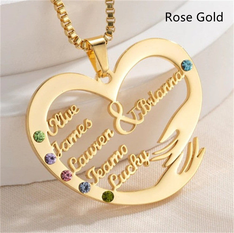 Heart-shaped Pendant Necklace
