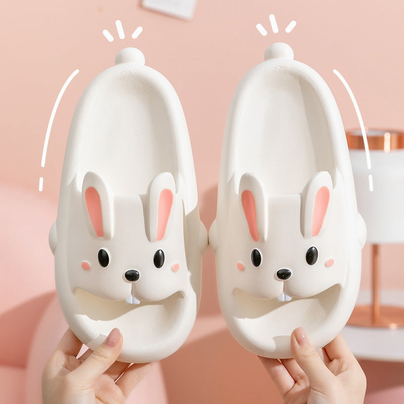 Cute Rabbit Slippers For Kids Women