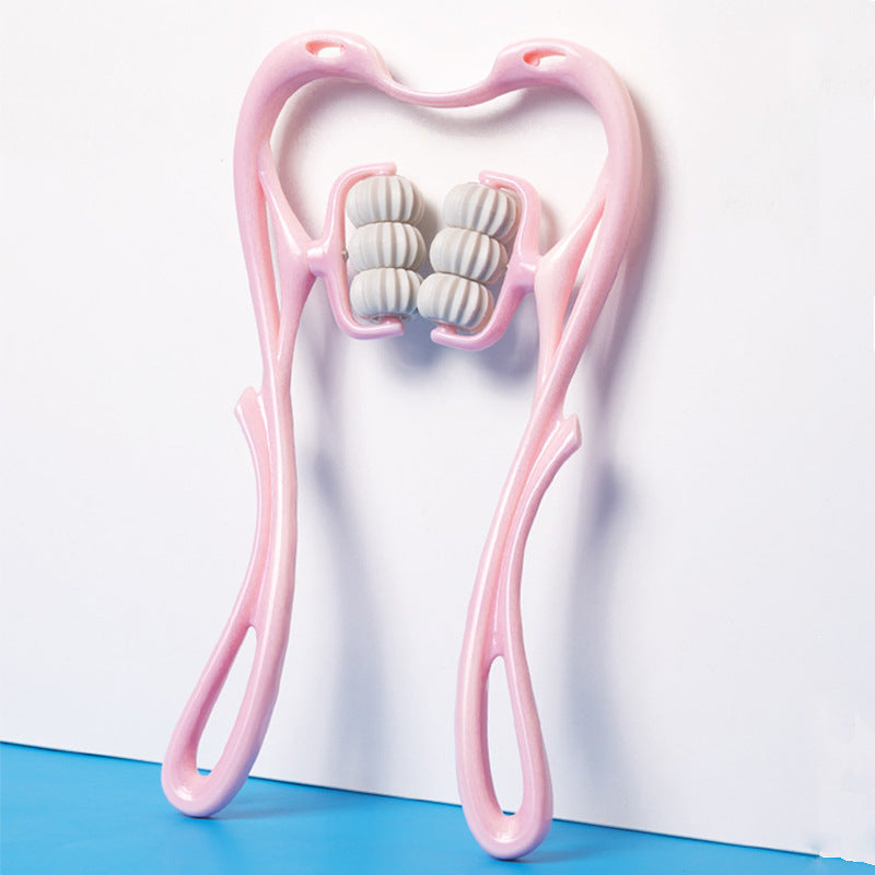 Multifunctional wheel Neck Massager