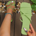Women Strap-cross Sandals