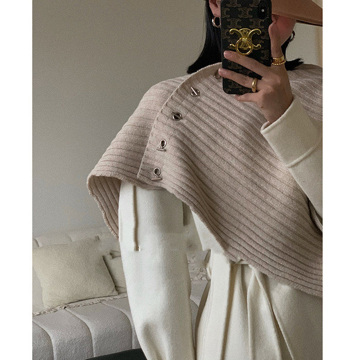Temperament Woolen Women's New Product Pullover Scarf