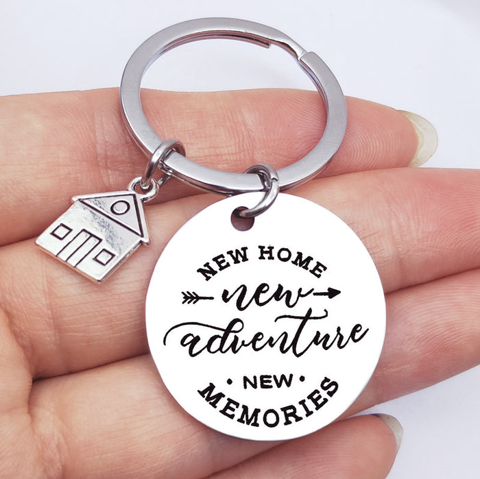New New New Gift For Stainless Steel Metal Keychains Engraved New Keychain Batch