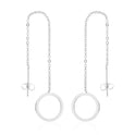 Vintage Metal Tassel Earrings