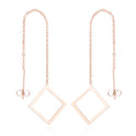 Vintage Metal Tassel Earrings