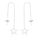 Vintage Metal Tassel Earrings
