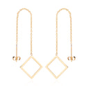 Vintage Metal Tassel Earrings