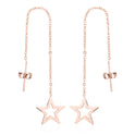 Vintage Metal Tassel Earrings