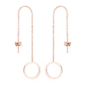 Vintage Metal Tassel Earrings