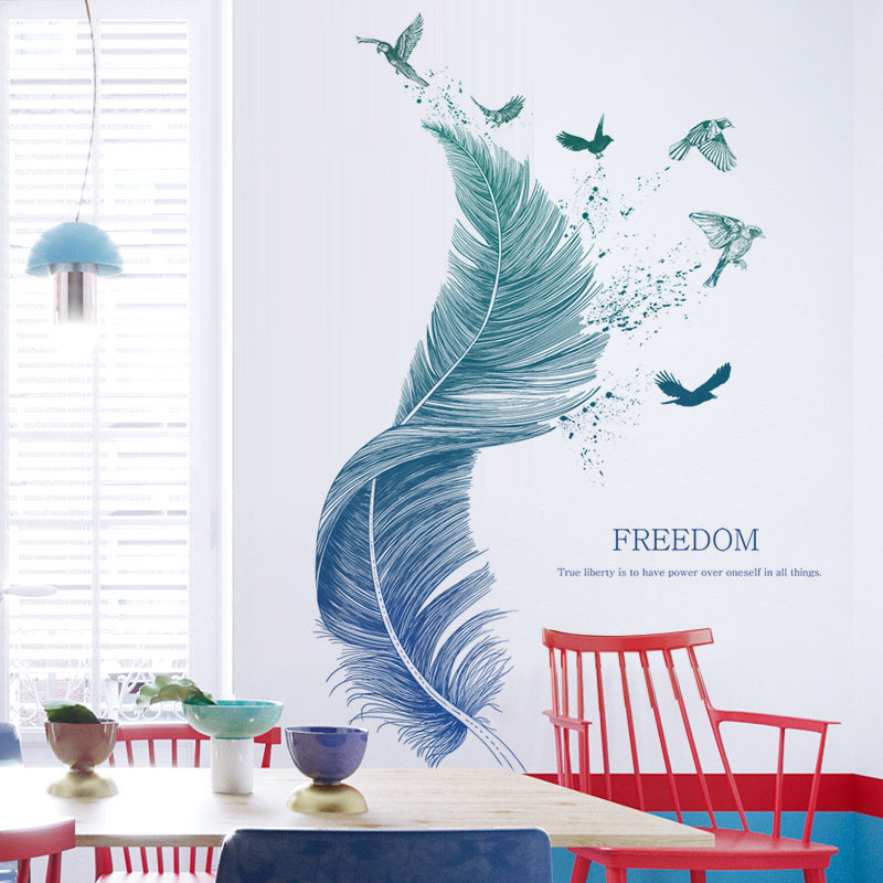 Bedroom Luxury Wall Light Sticker | 3D LED Decorative Wall Decal — Modern Home Decor