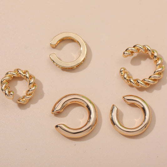 Five-Piece Set Of  Ear Clips