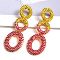 Diamond Long Earrings