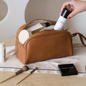 Double Zipper Cosmetic Bag