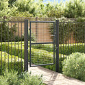 Galvanized Mesh Garden Gate