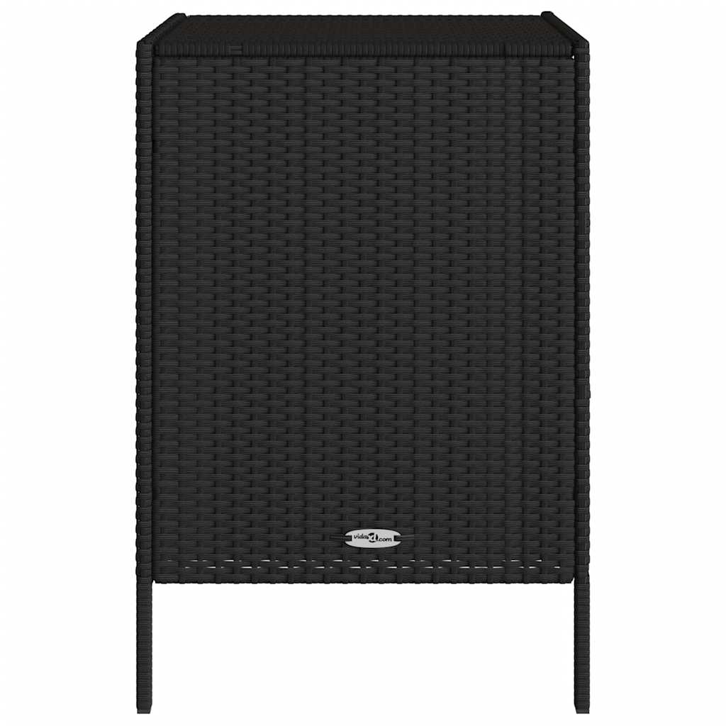 Garden Cabinet 55x Poly Rattan