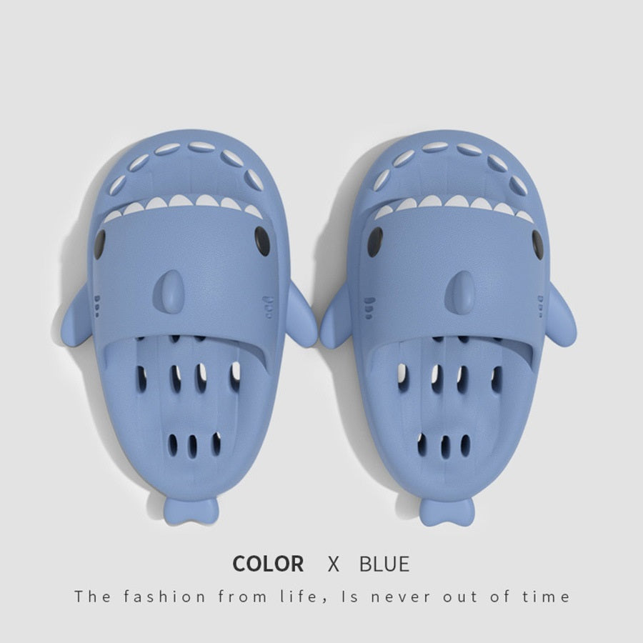 Shark Slippers Shower Shoes