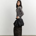 Lace-trimmed Relaxed-fit Thin Base Layer