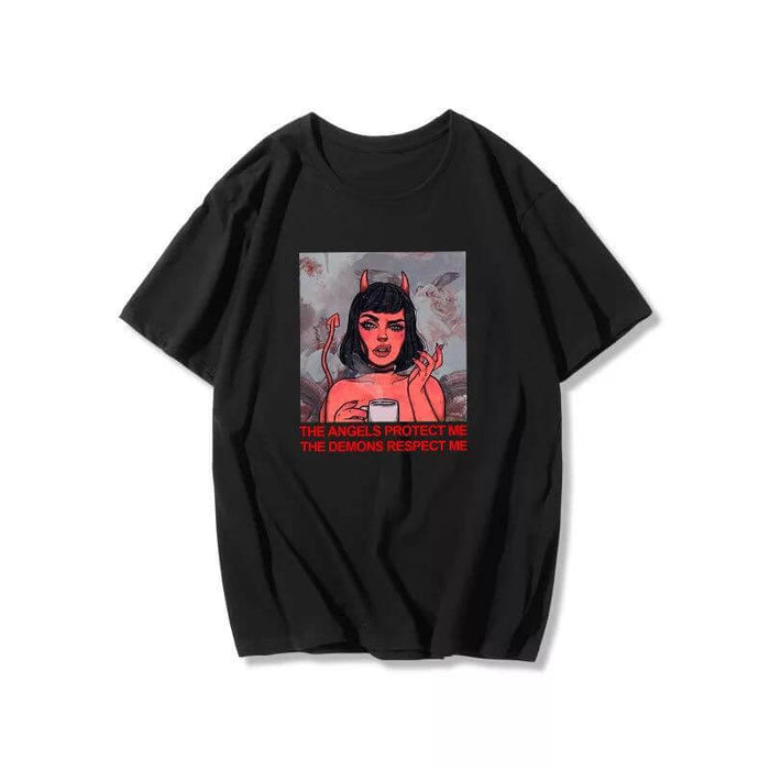 Fashionable printed T-shirt