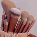 13 PCs Leaf Makeup Brushes