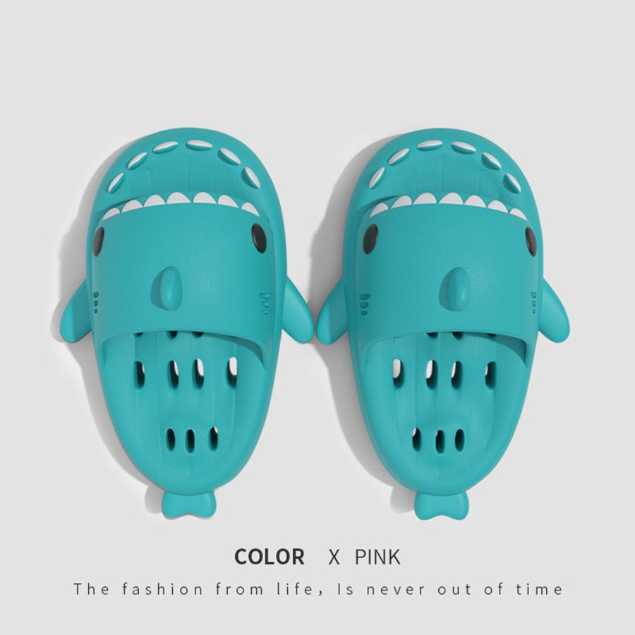 Shark Slippers Shower Shoes