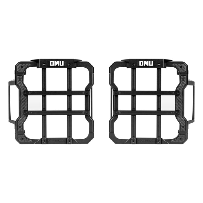 OMU Genesis Series Aluminum Tail Light Cover For 2026 Je-ep Wrangler Rubicon-X Only