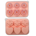 Rose Heart shaped Ice Lattice