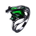 Black Gold Diamond Ring