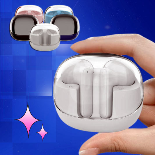 Wireless Headset Transparent Mini Bin