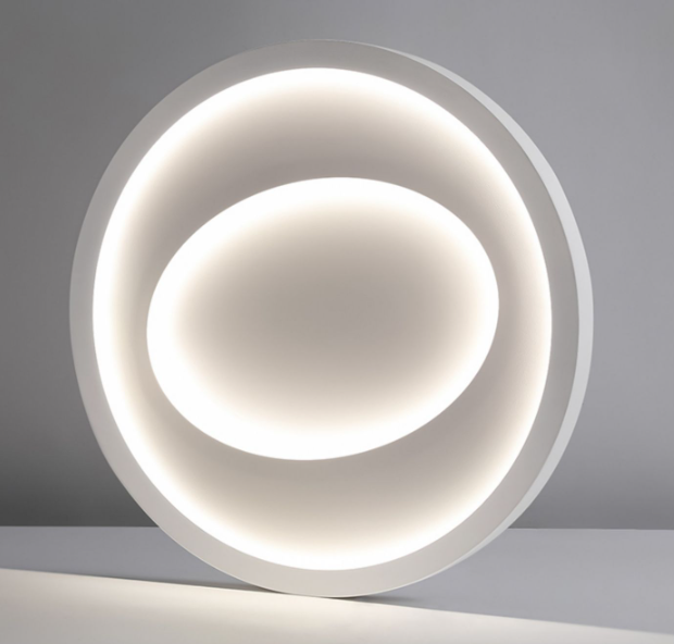 Bedroom LED Ceiling Light | Modern Flush Mount Chandelier — Dimmable Living Room Lamp