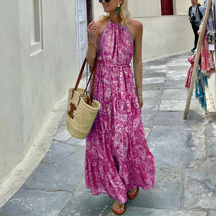 Women's Sleeveless Mid-length Fashion Dress