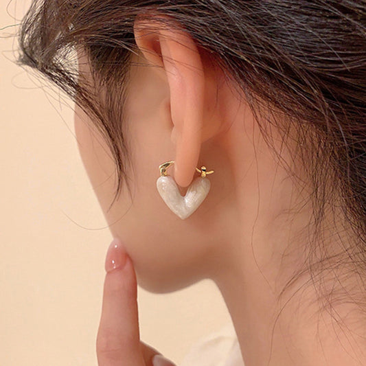 Women's Heart shape Small Earrings