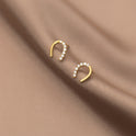 Diamond earrings