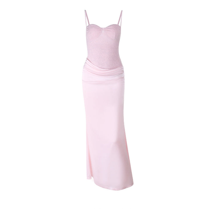 Seamless Fully Managed Best-Selling Slim-Fit Strap Maxi Dress