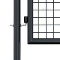Galvanized Mesh Garden Gate